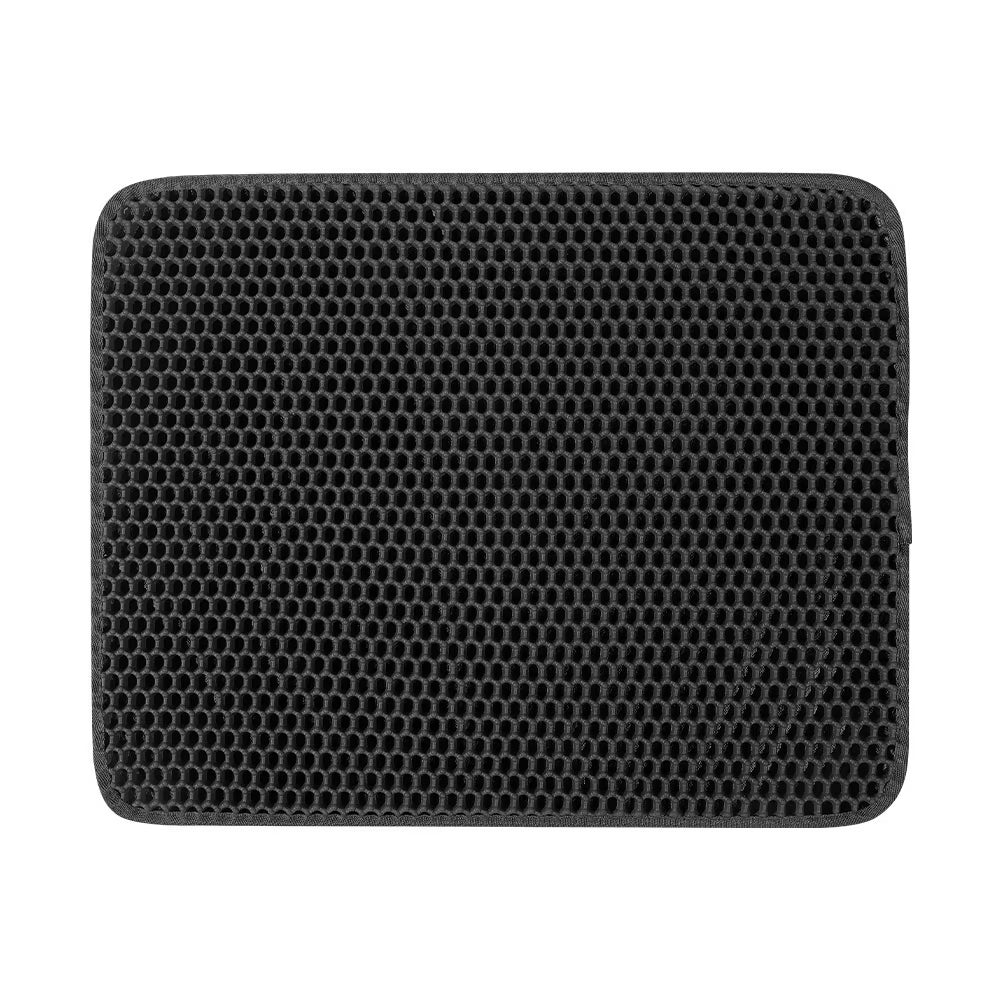 Honeycomb Cat Litter Mat – Waterproof Double Layer Scatter Control