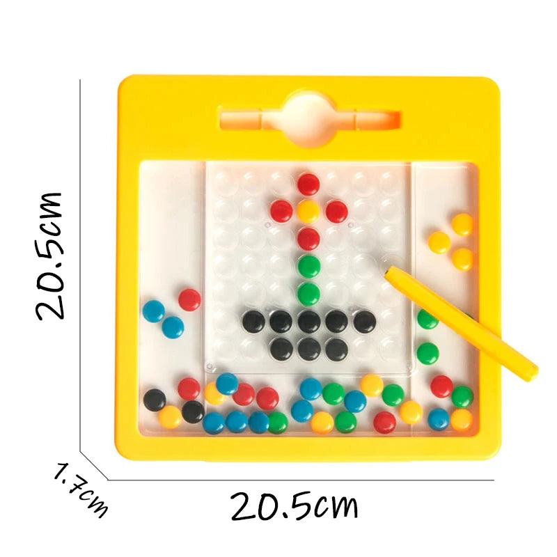 Magnetic Bead Drawing Board – Educational STEM Toy for Kids