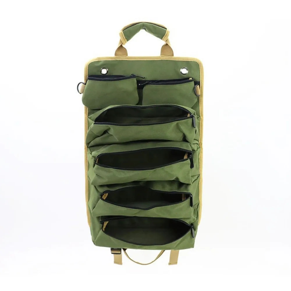 Roll-Up Tool Bag – Multi-Pocket Portable Tool Organizer
