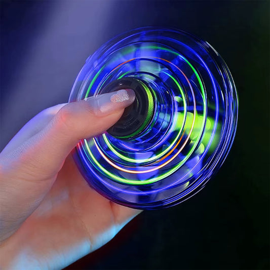 LED Flying Spinner Ball – Hand-Controlled Mini Drone Toy