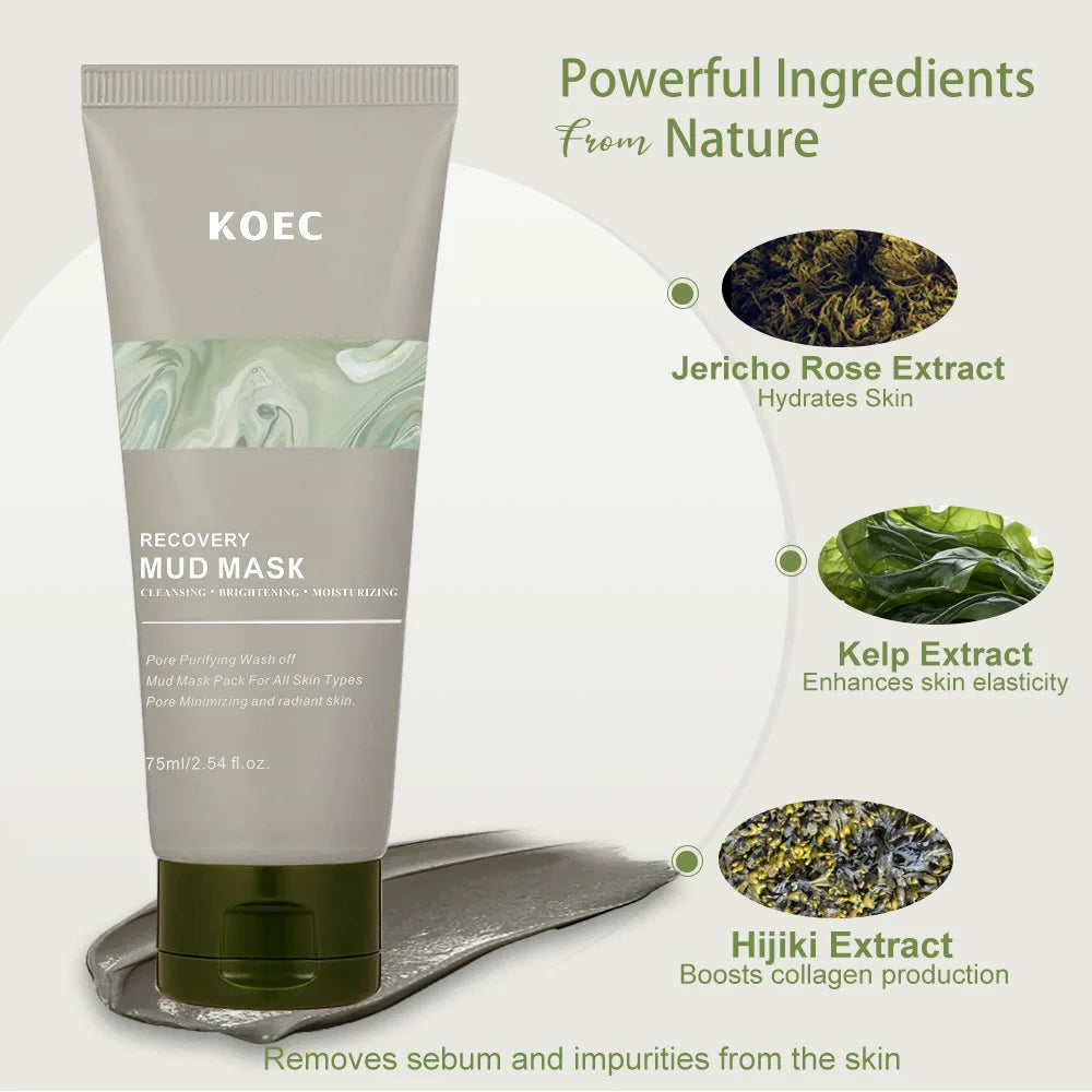 Volcanic Mud Facial Mask – Deep Cleansing & Pore Refining Treatment