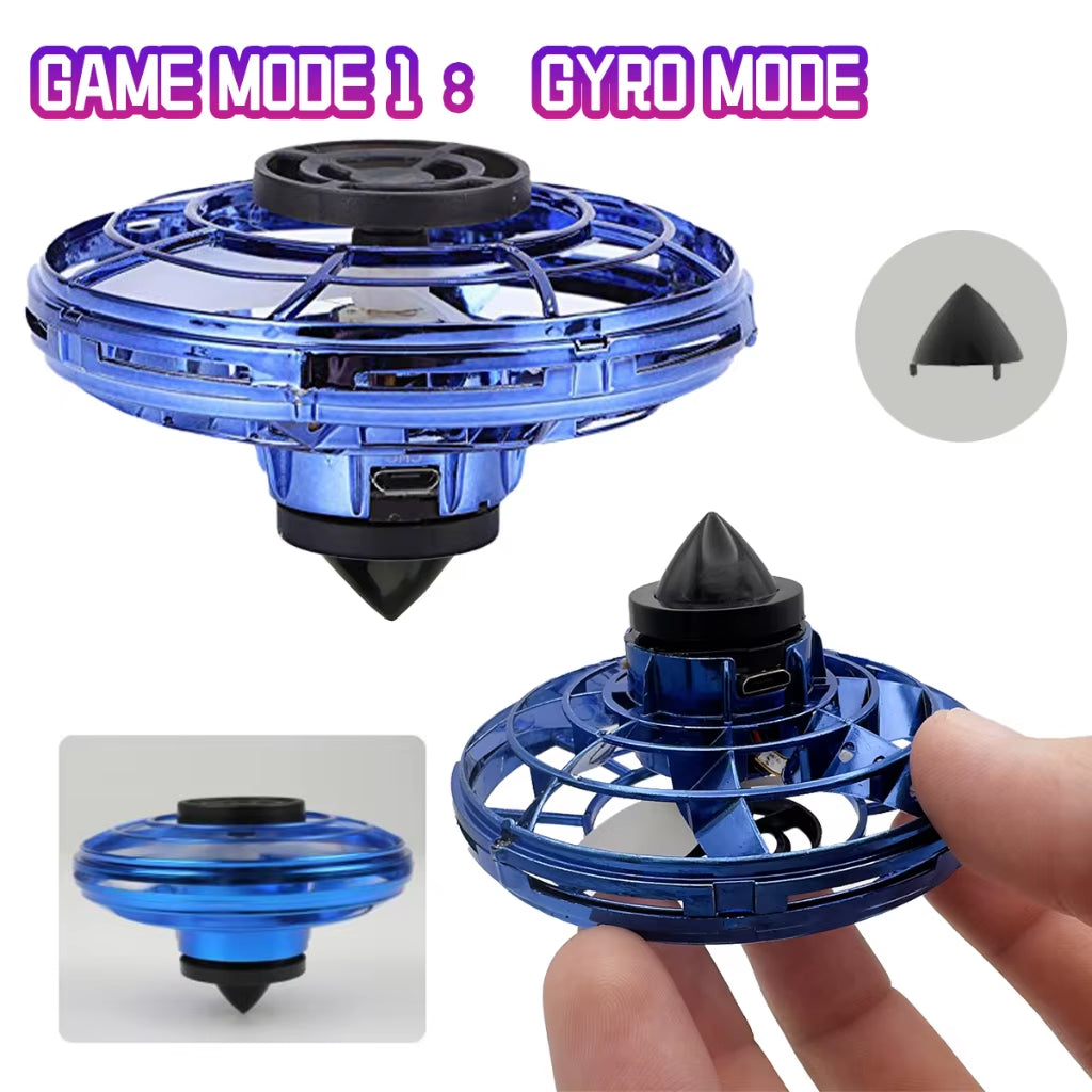 LED Flying Spinner Ball – Hand-Controlled Mini Drone Toy