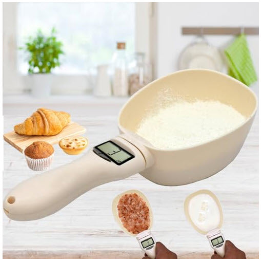 Digital Measuring Spoon Scale – Precision Gram Food Scoop