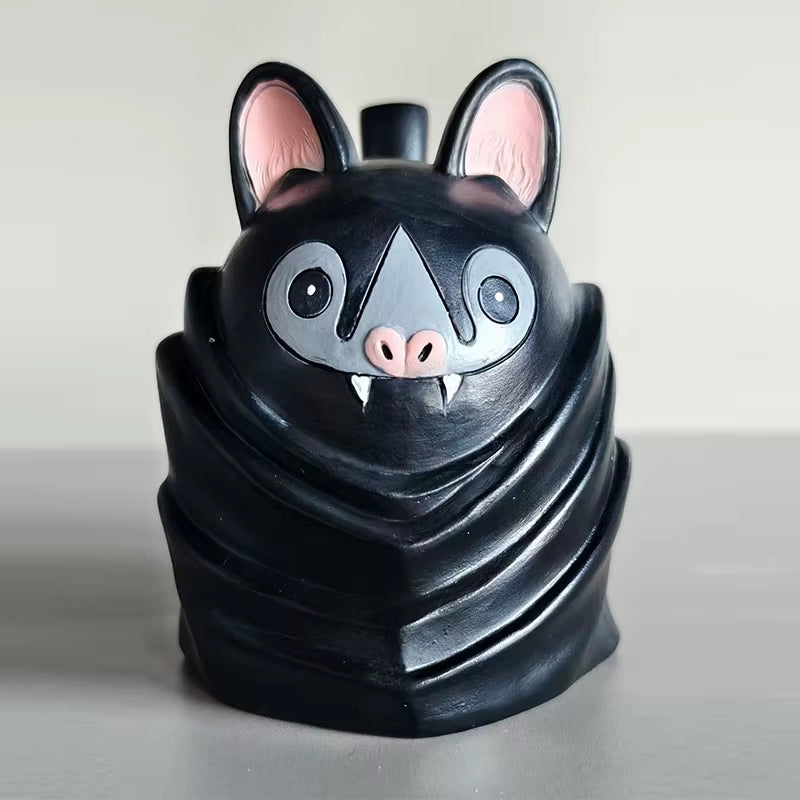 Upside-Down Bat Mug – Handmade 3D Novelty Coffee Cup