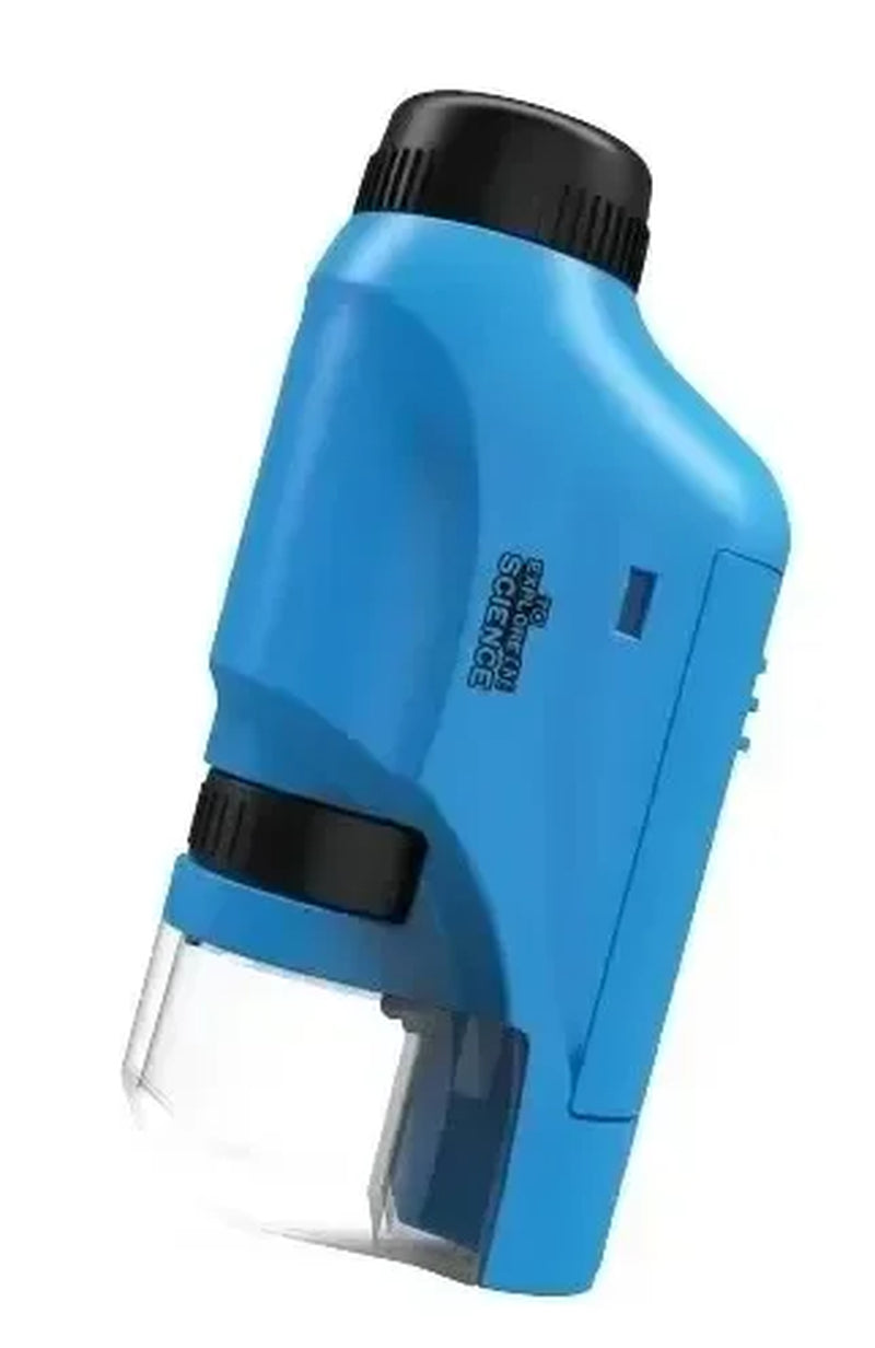 Pocket Microscope for Kids – 60X–120X Zoom with Phone Holder
