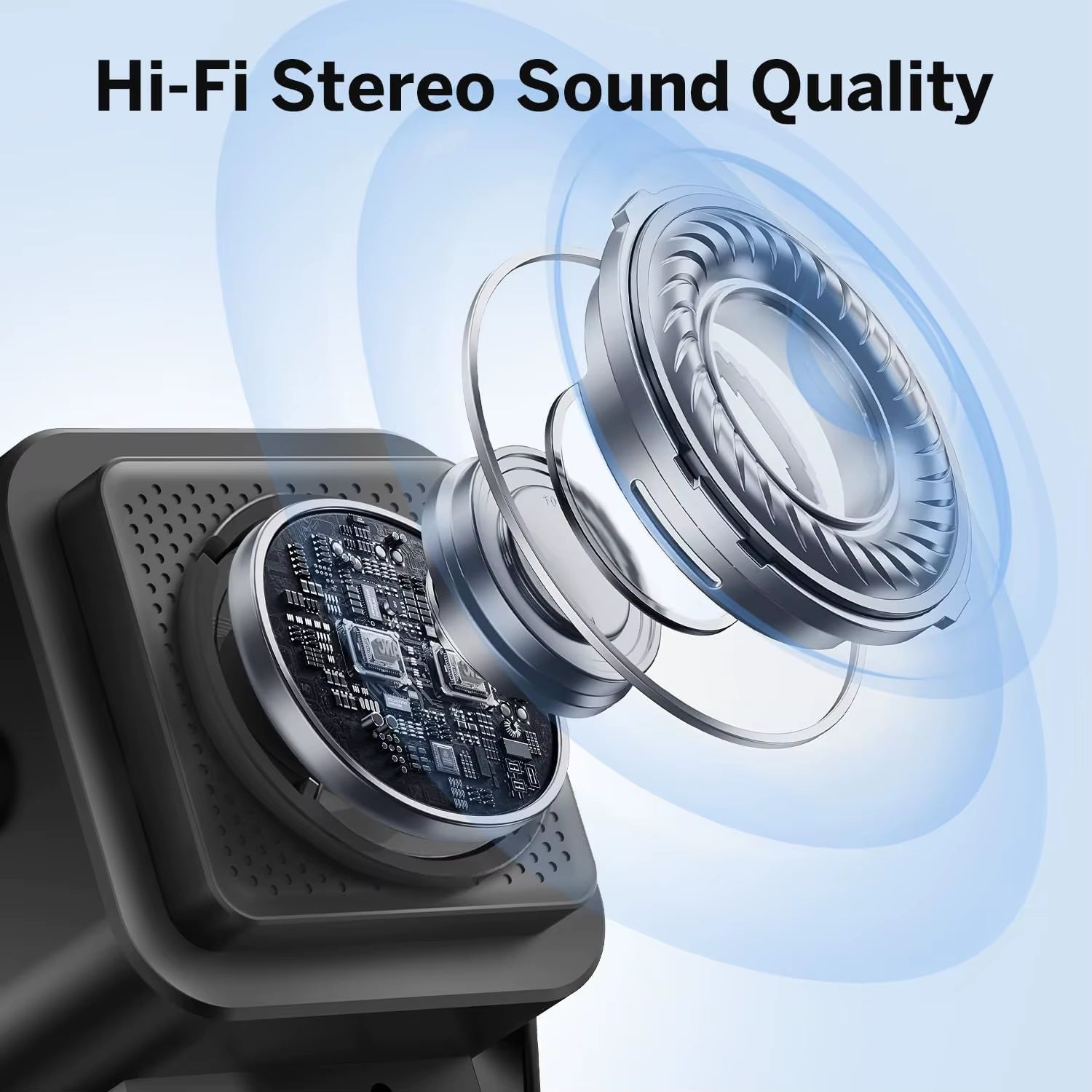 5-in-1 Bluetooth Speaker – Wireless Charging & RGB Light Stand
