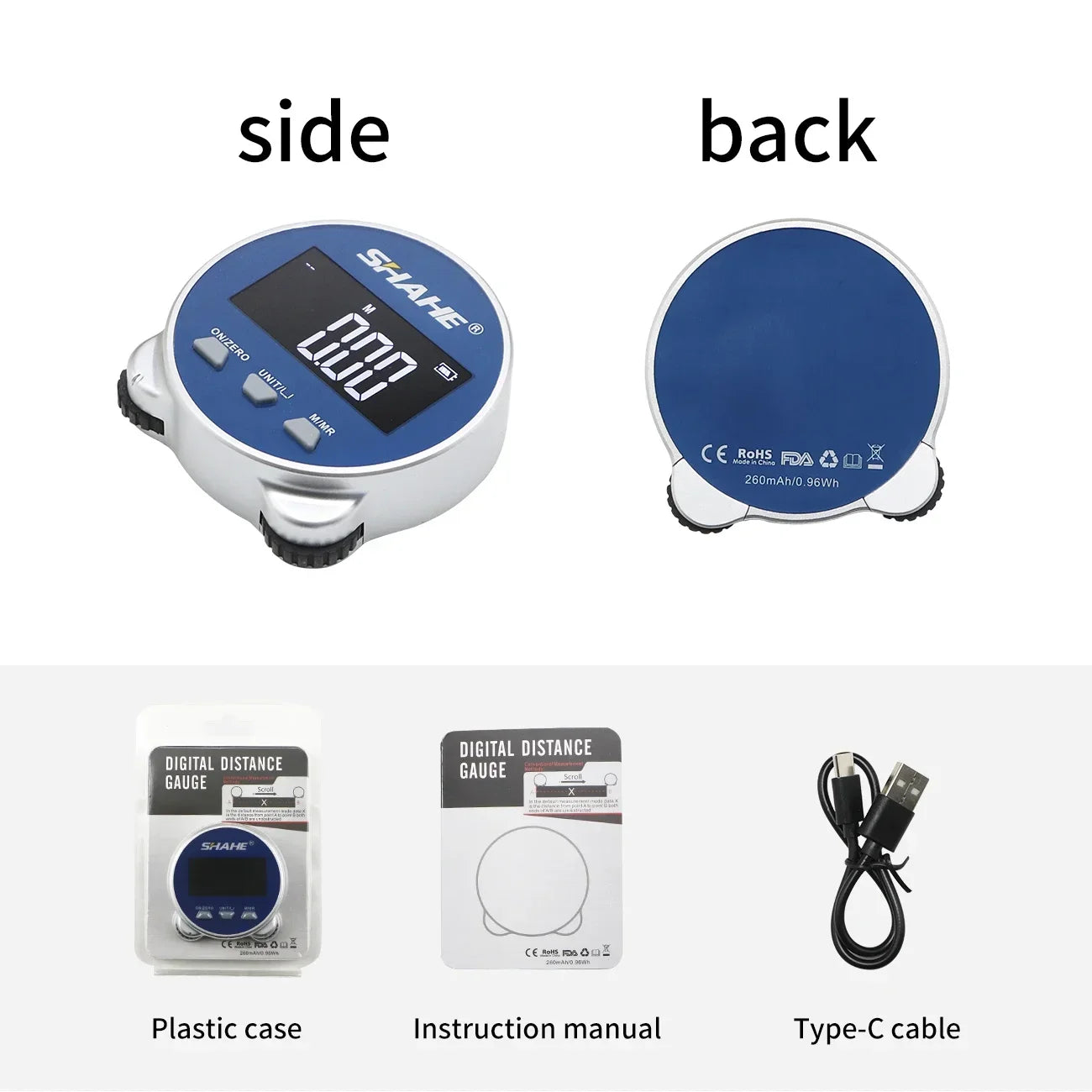 Digital Measuring Tape – LCD Electronic Length Measuring Tool