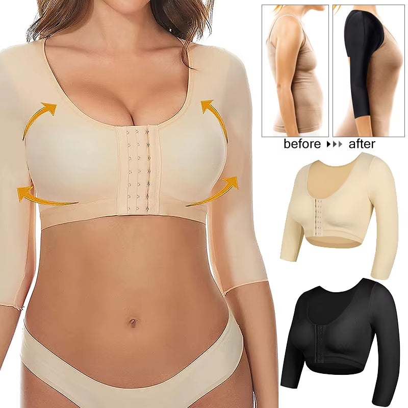 Women’s Compression Arm Shaper Top – Slimming Posture Support