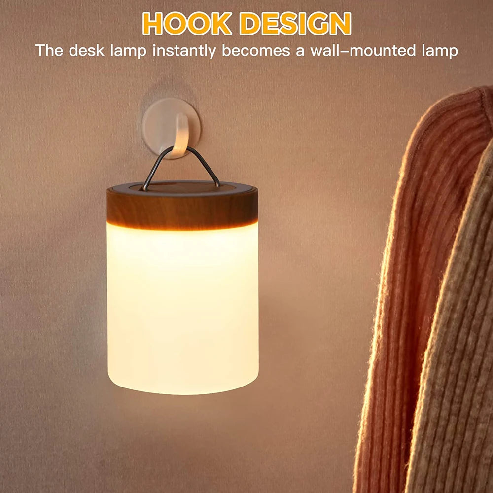 Touch Control LED Night Light – Dimmable Colour Changing Bedside Lamp