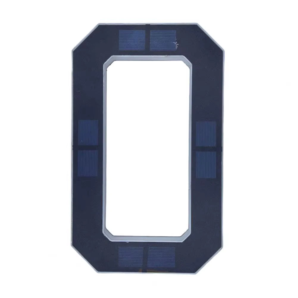 Solar LED House Number Sign – Waterproof Illuminated Address Plaque