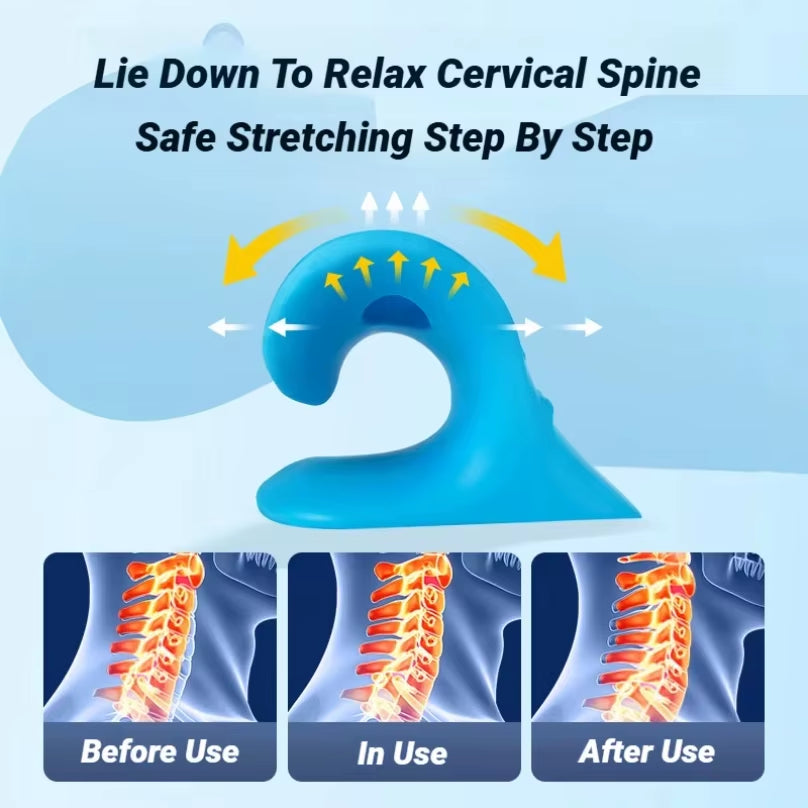 Cervical Neck Stretch Pillow – Neck & Shoulder Relaxation Support