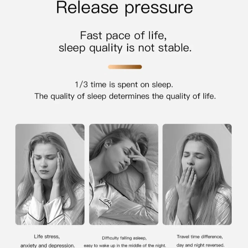 Microcurrent Sleep Aid Device – EMS Relaxation & Calm Support