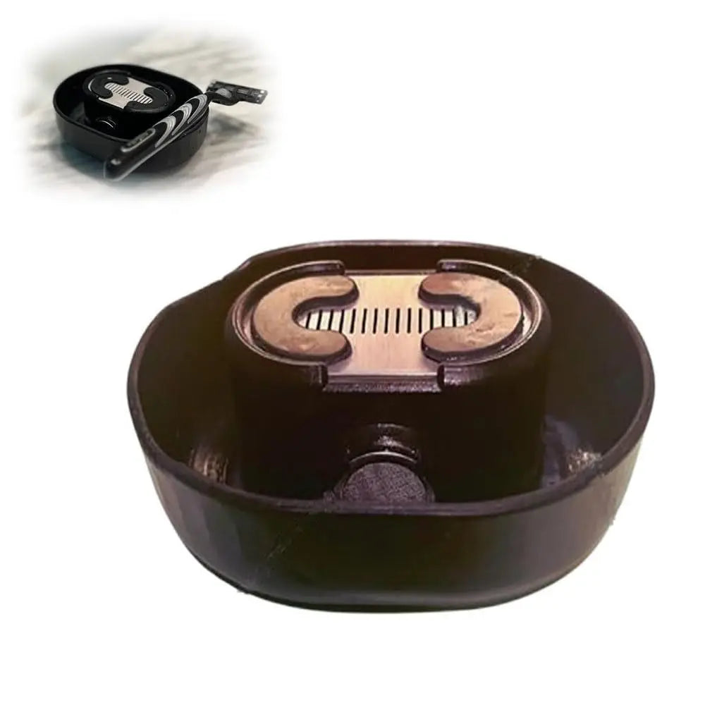 Razor Rinser Cleaning Stand – Water-Saving Shaver Cleaner