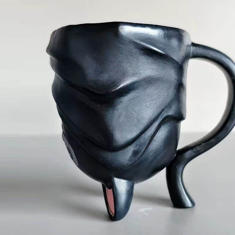 Upside-Down Bat Mug – Handmade 3D Novelty Coffee Cup