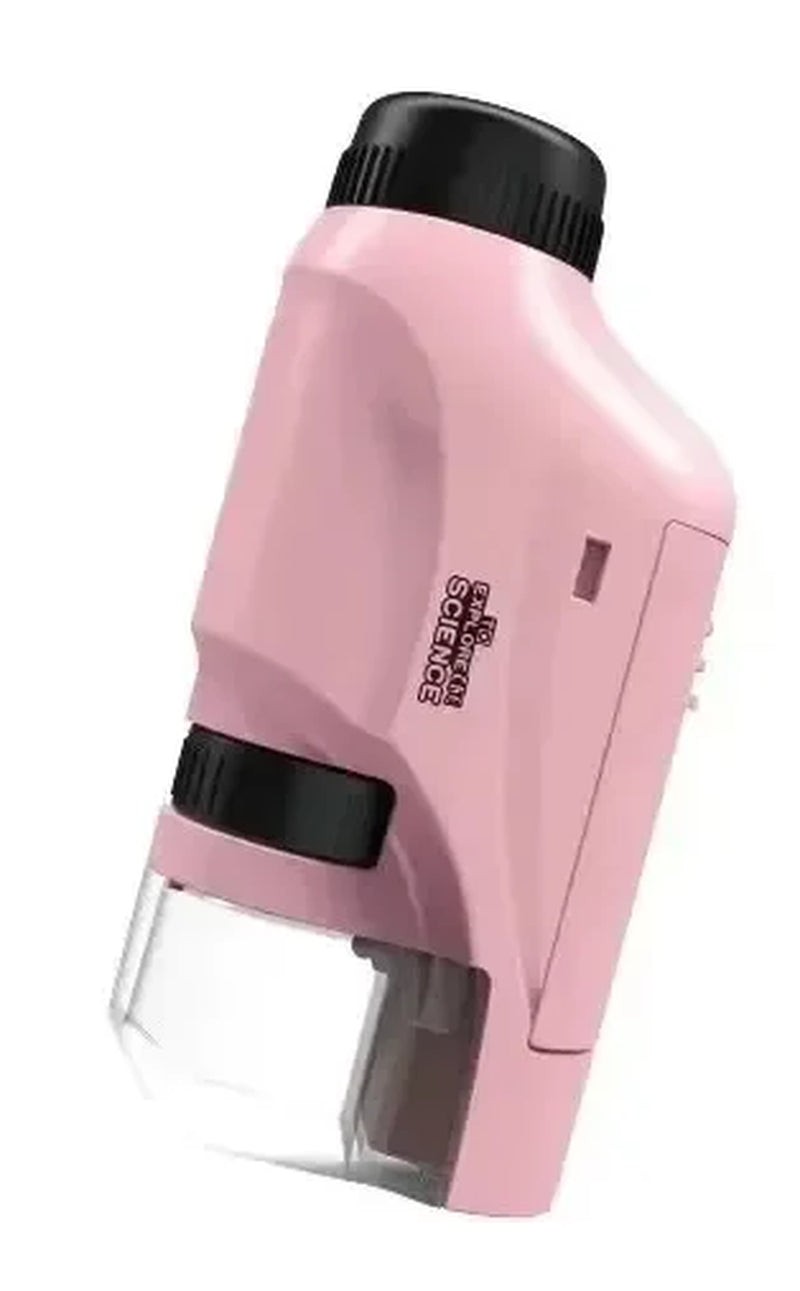 Pocket Microscope for Kids – 60X–120X Zoom with Phone Holder