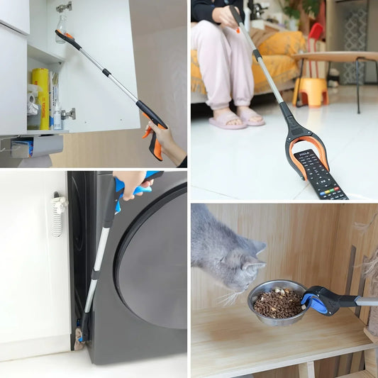 32-Inch Grabber Reacher Tool – 360° Rotating Heavy-Duty Gripper