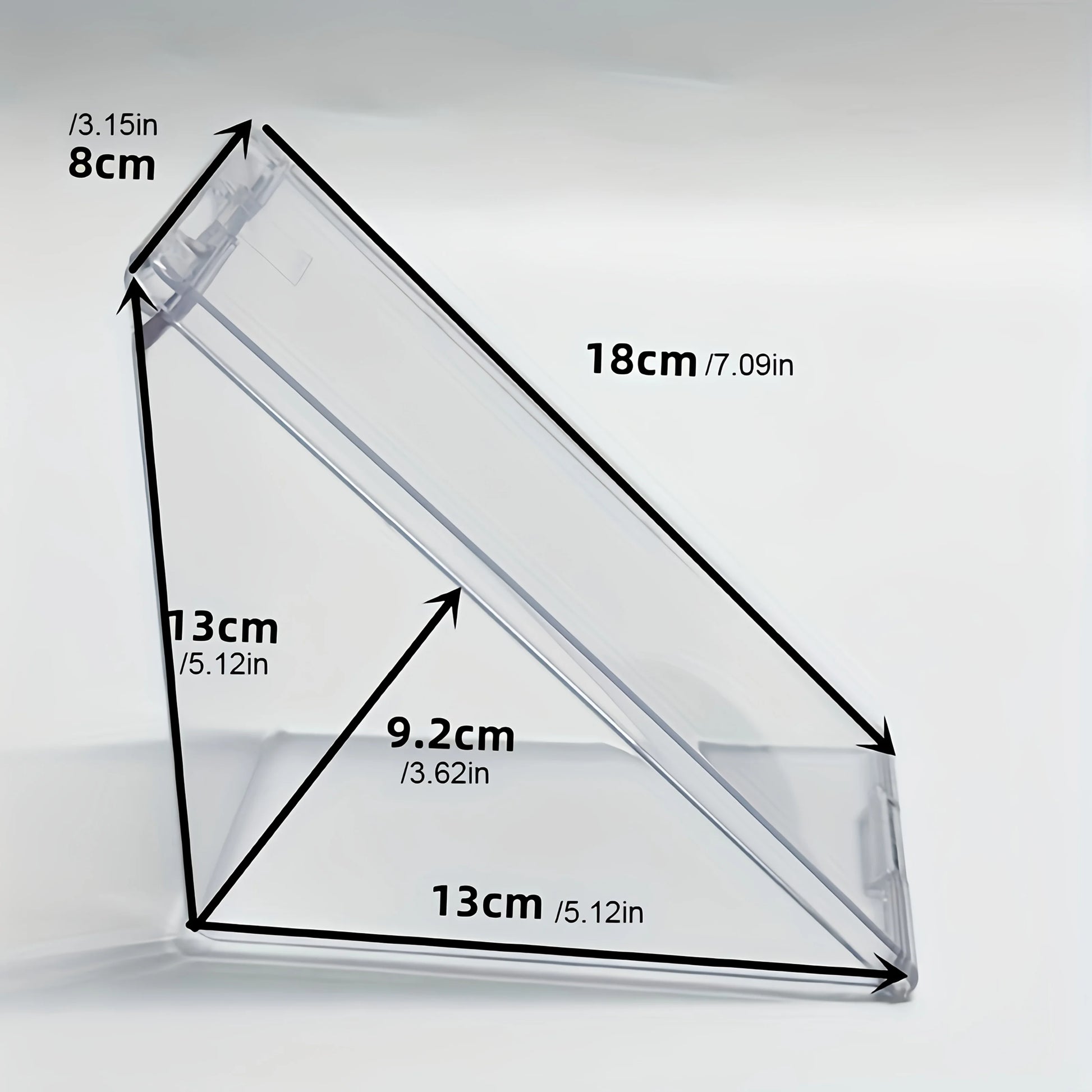 Portable Triangle Sandwich Box – Reusable Lunch Container with Lid