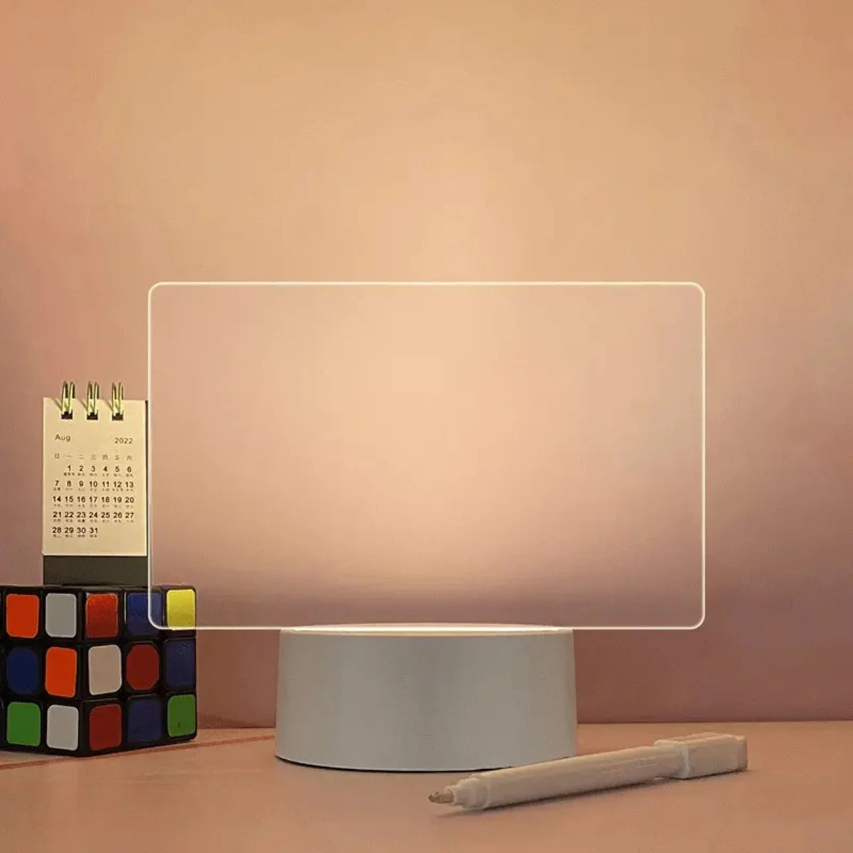 LED Acrylic Message Board Lamp – DIY Writing Night Light
