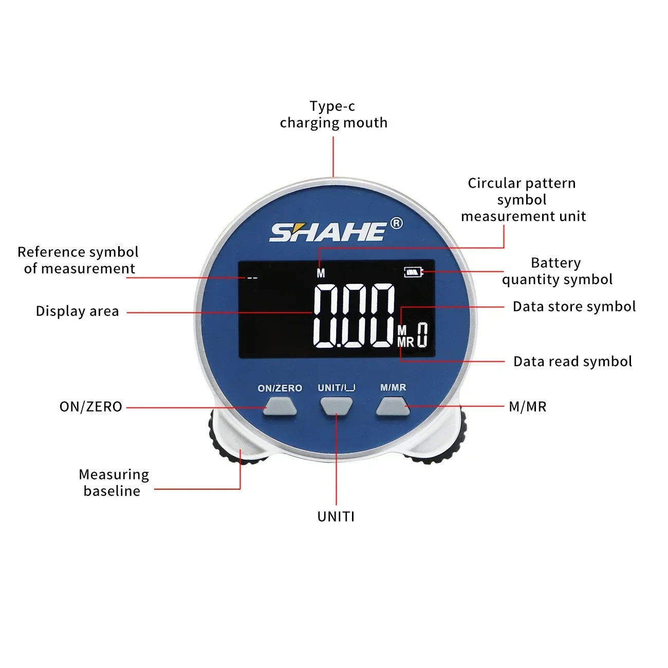 Digital Measuring Tape – LCD Electronic Length Measuring Tool