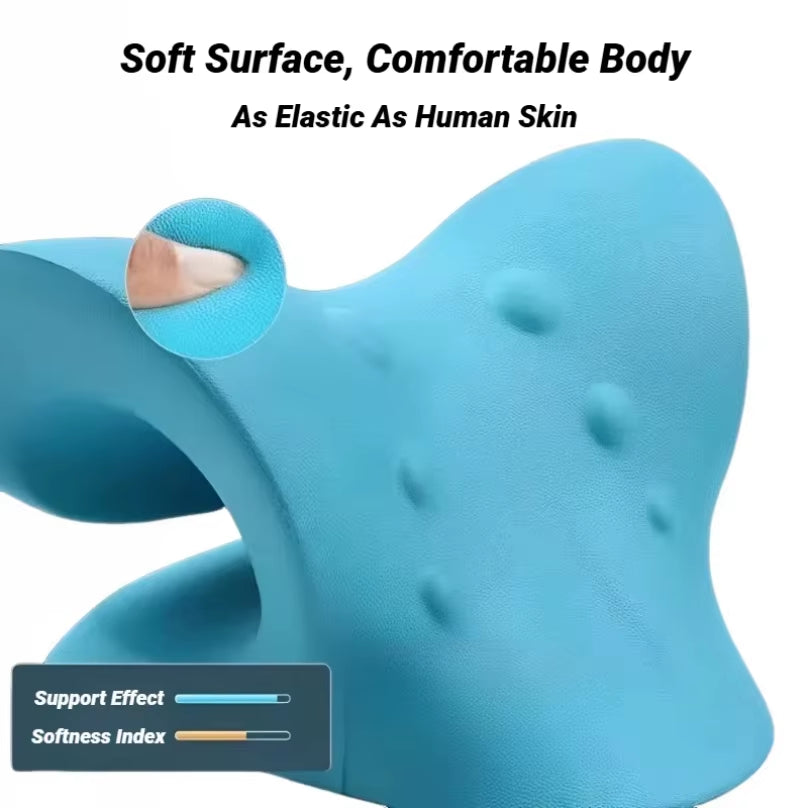 Cervical Neck Stretch Pillow – Neck & Shoulder Relaxation Support