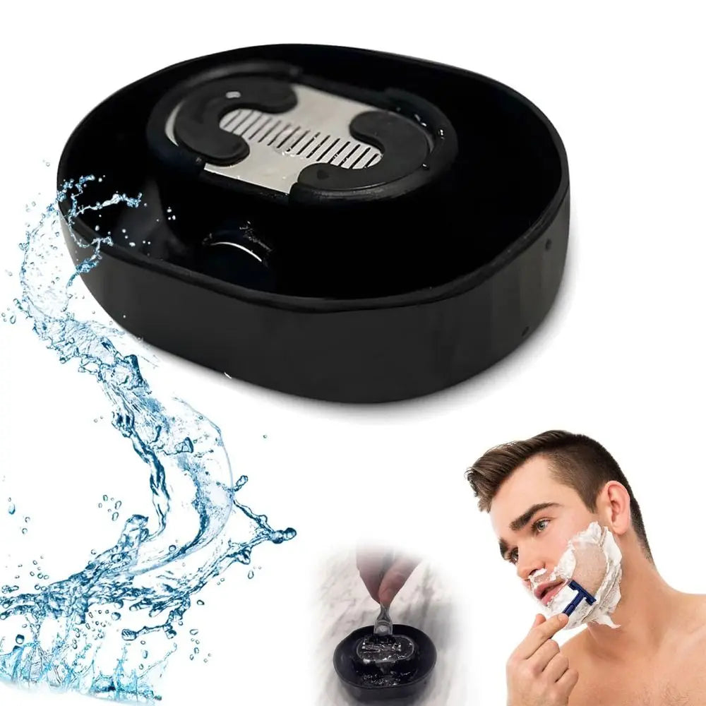 Razor Rinser Cleaning Stand – Water-Saving Shaver Cleaner