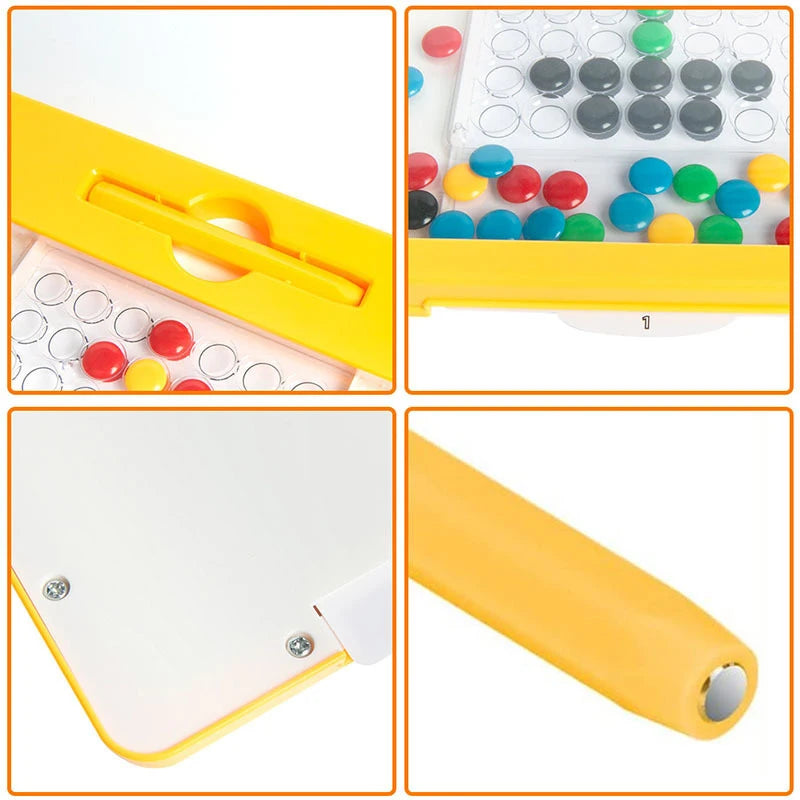Magnetic Bead Drawing Board – Educational STEM Toy for Kids