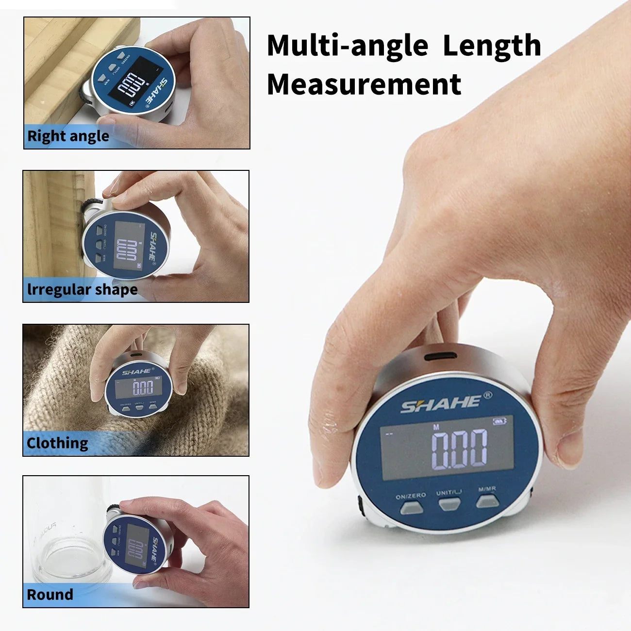 Digital Measuring Tape – LCD Electronic Length Measuring Tool