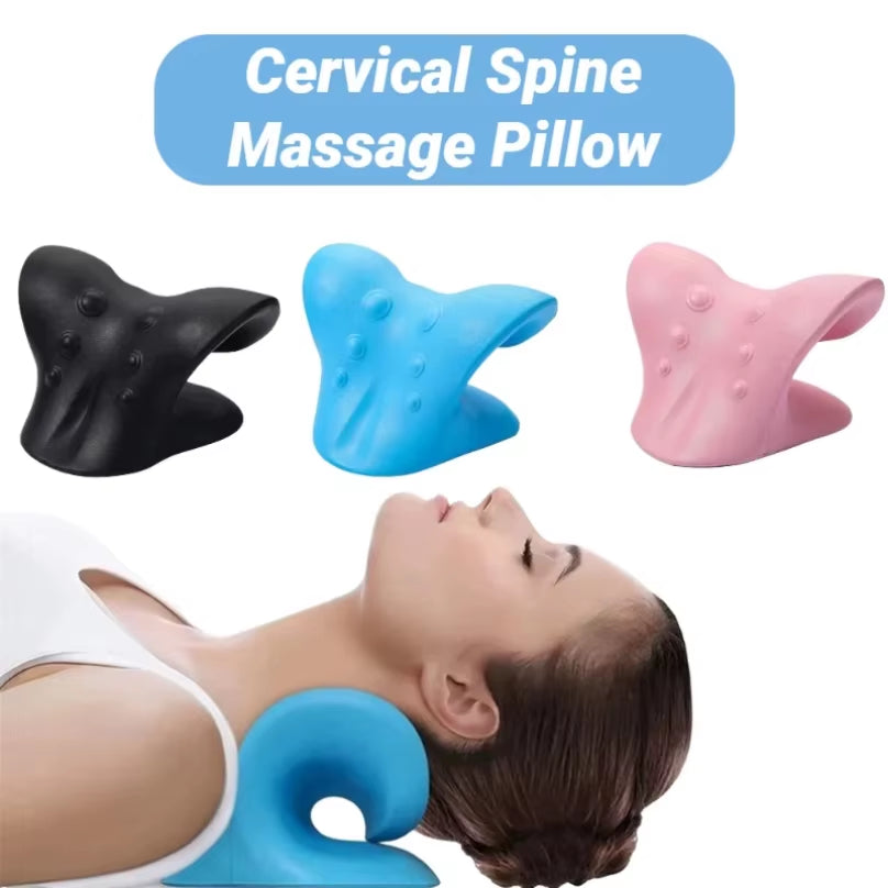 Cervical Neck Stretch Pillow – Neck & Shoulder Relaxation Support