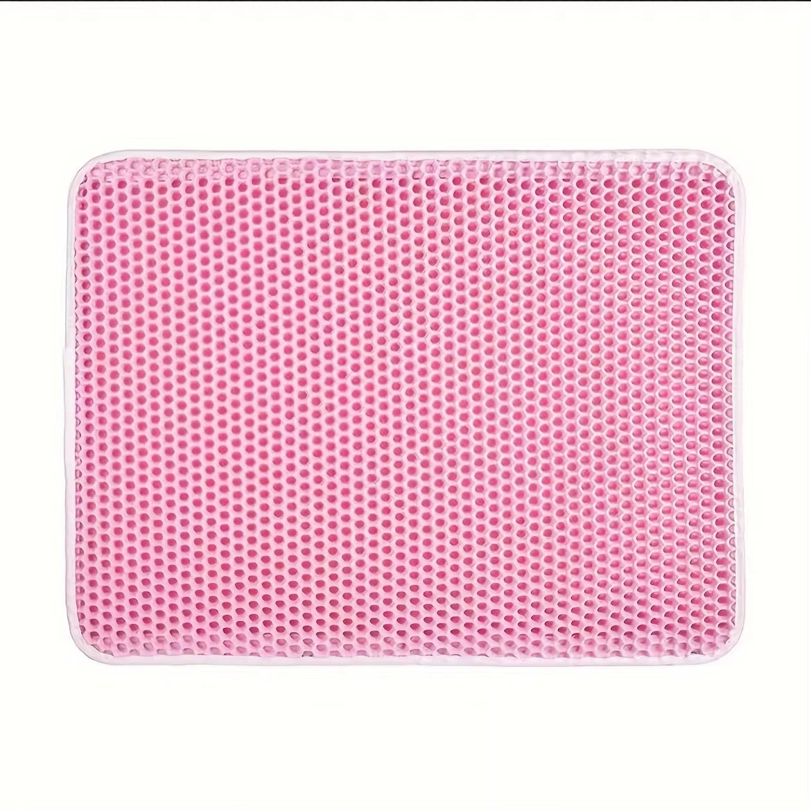 Honeycomb Cat Litter Mat – Waterproof Double Layer Scatter Control