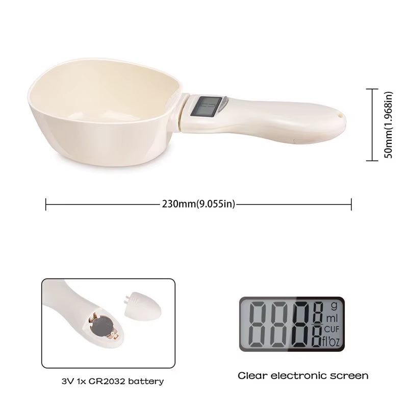 Digital Measuring Spoon Scale – Precision Gram Food Scoop