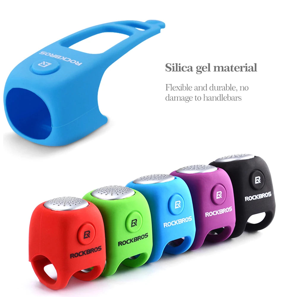 ROCKBROS Electric Bike Bell – Waterproof Handlebar Horn