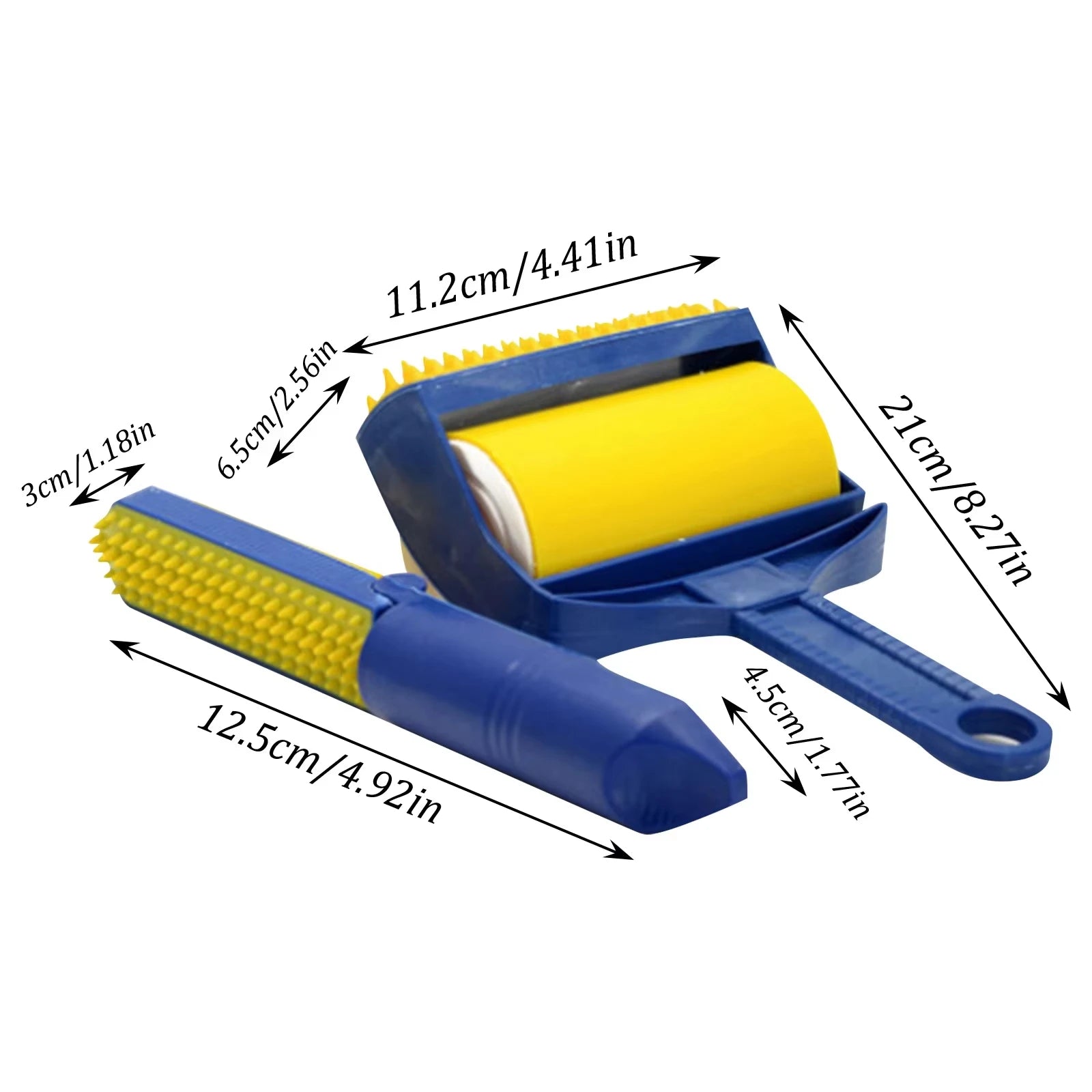 Reusable Pet Hair Remover Roller – Lint & Fur Cleaning Brush
